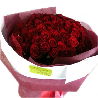 Lucky 99 Roses Bouquet Red