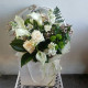 White and Green Posy White and Green Posy